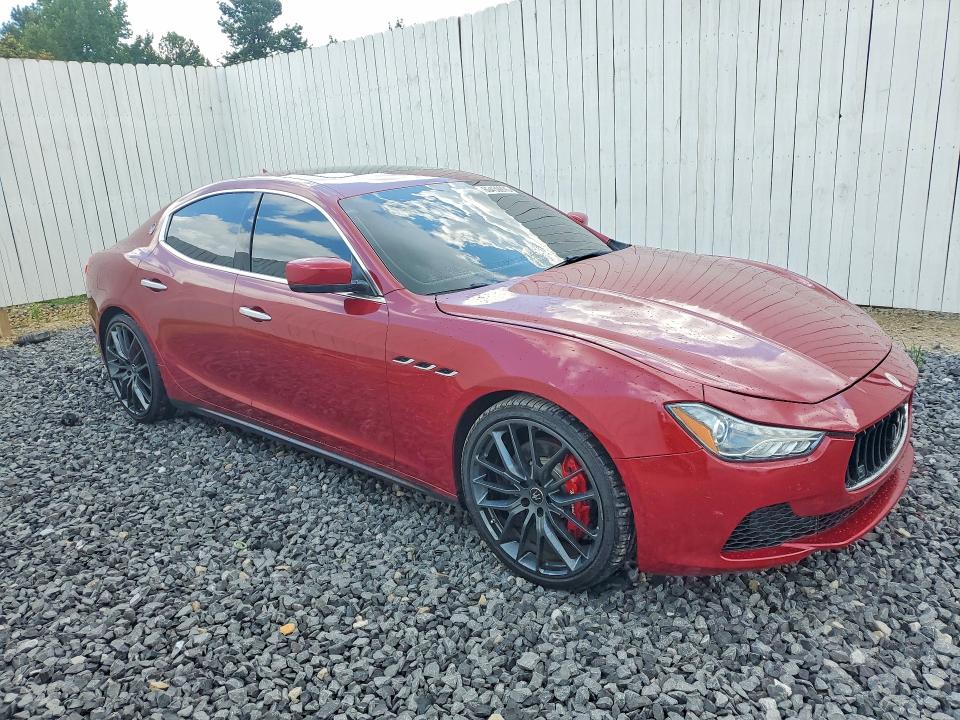 2015 Maserati Ghibli მანქანა იყიდება აუქციონზე, vin: ZAM57RTA0F1143362, აუქციონის ნომერი: 60450976