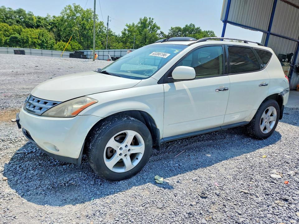 Aukcja sprzedaży 2003 Nissan Murano, vin: JN8AZ08W33W237218, numer aukcji: 63386196