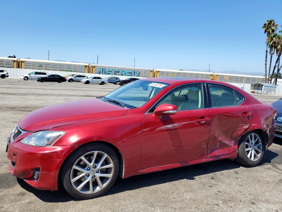 61743716 :رقم المزاد ، JTHBF5C20C5182726 vin ، 2012 Lexus Is 250 مزاد بيع