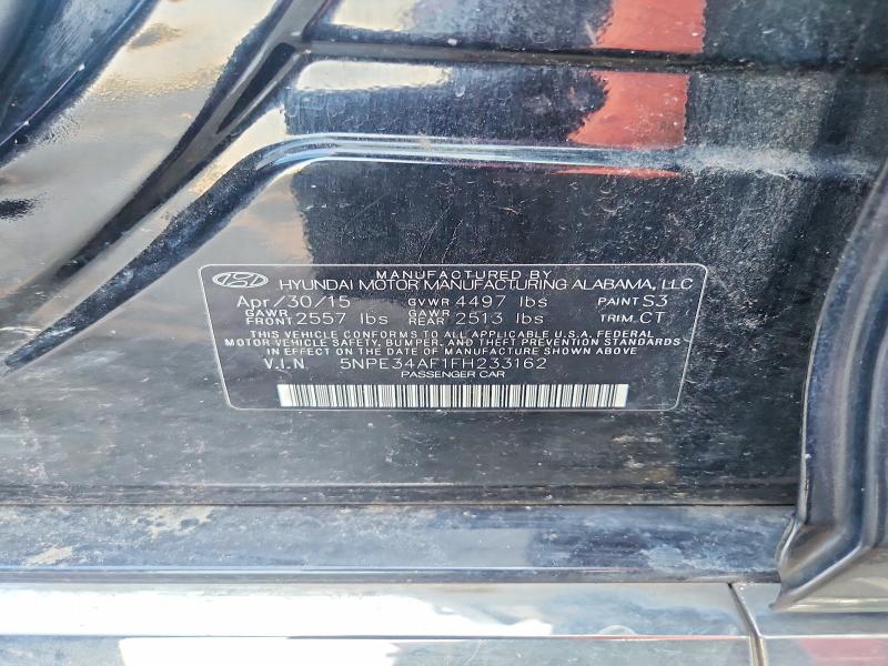 Aukcja sprzedaży 2015 Hyundai Sonata, vin: 5NPE34AF1FH233162, numer aukcji: 61602136