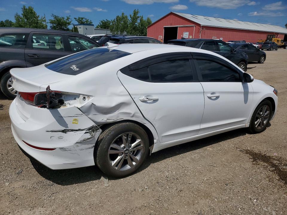 Продажа на аукционе авто 2018 Hyundai Elantra, vin: KMHD84LF5JU542797, номер лота: 61797336