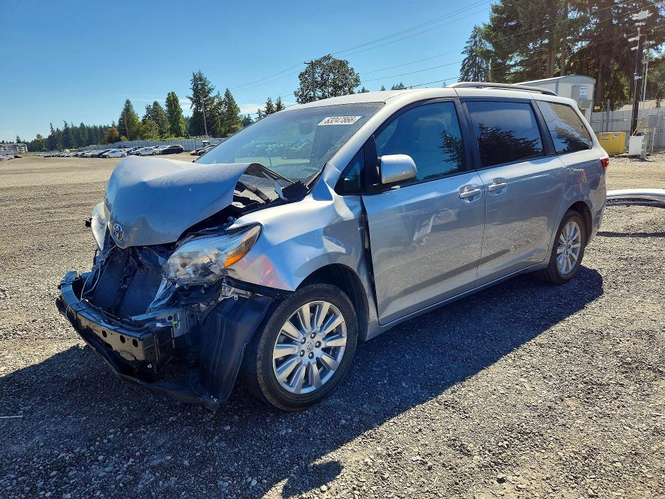 Продажа на аукционе авто 2017 Toyota Sienna, vin: 5TDJZ3DC6HS182179, номер лота: 63247866