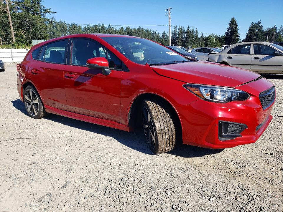 63423946 :رقم المزاد ، 4S3GTAM66K3725873 vin ، 2019 Subaru Impreza مزاد بيع