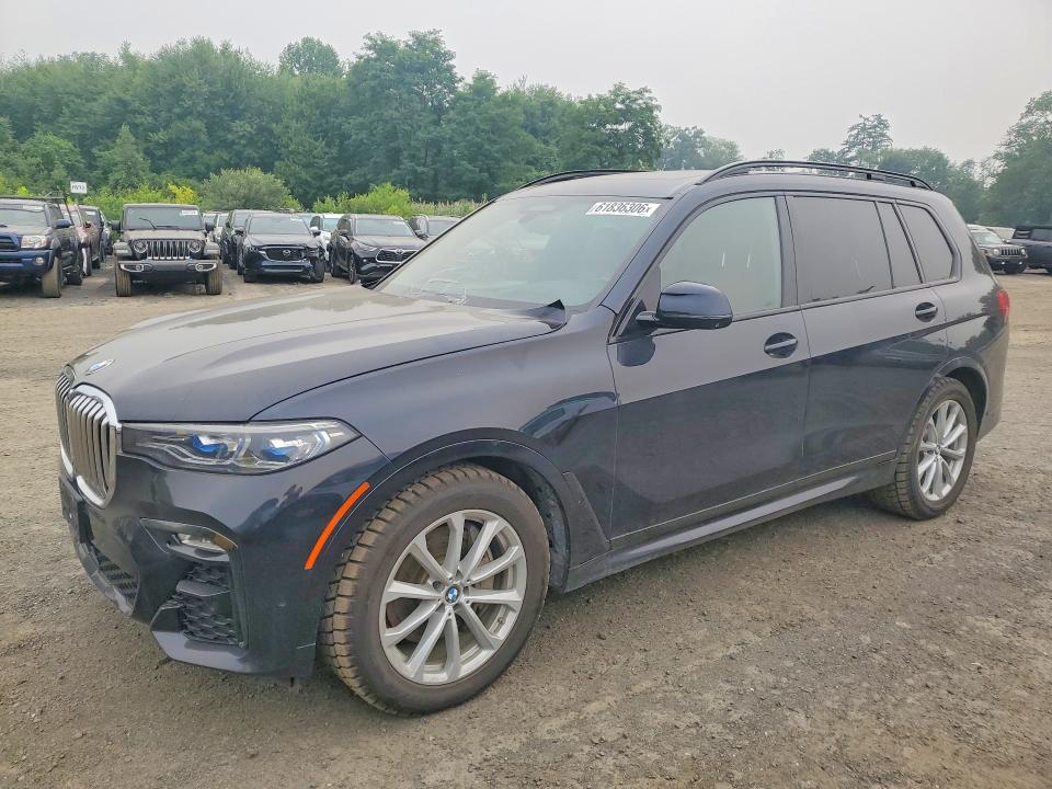 2019 Bmw X7 მანქანა იყიდება აუქციონზე, vin: 5UXCX4C54KLB39669, აუქციონის ნომერი: 61836306