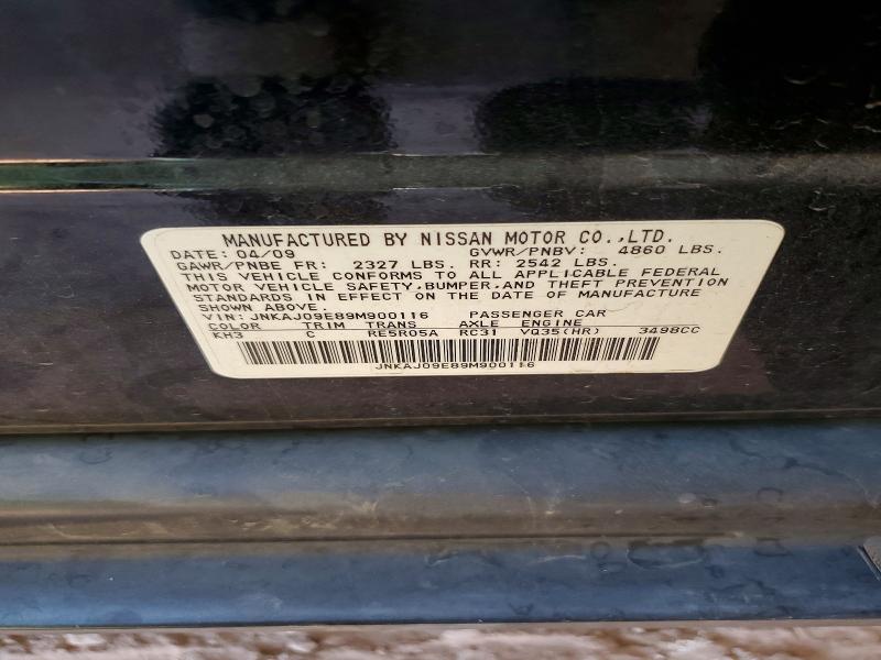 Aukcja sprzedaży 2009 Infiniti Ex35, vin: JNKAJ09E89M900116, numer aukcji: 60156966