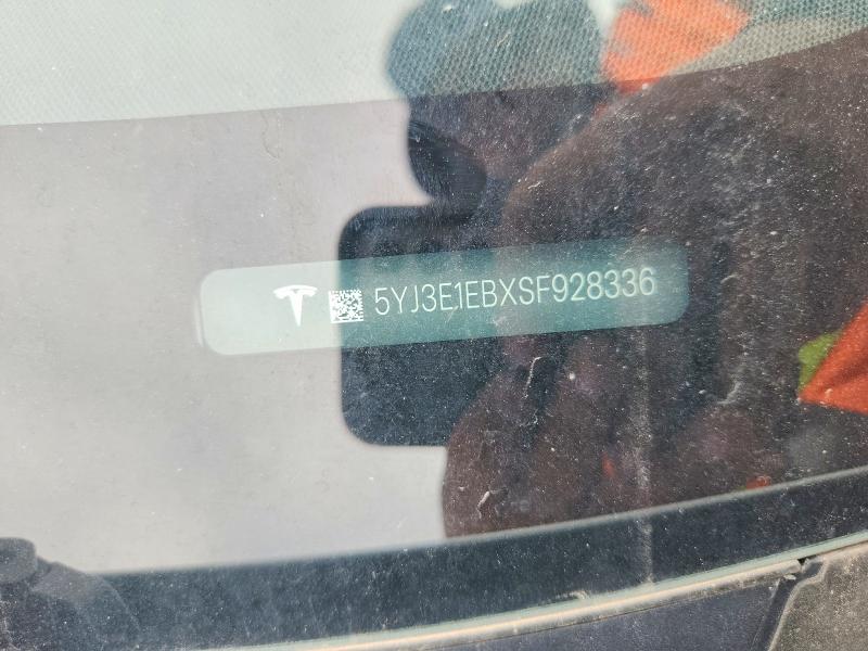 Aukcja sprzedaży 2025 Tesla Model 3, vin: 5YJ3E1EBXSF928336, numer aukcji: 63002626