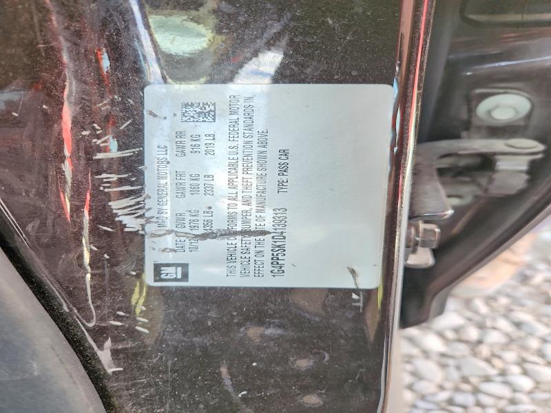 59640546 :رقم المزاد ، 1G4PP5SK1D4139313 vin ، 2013 Buick Verano مزاد بيع