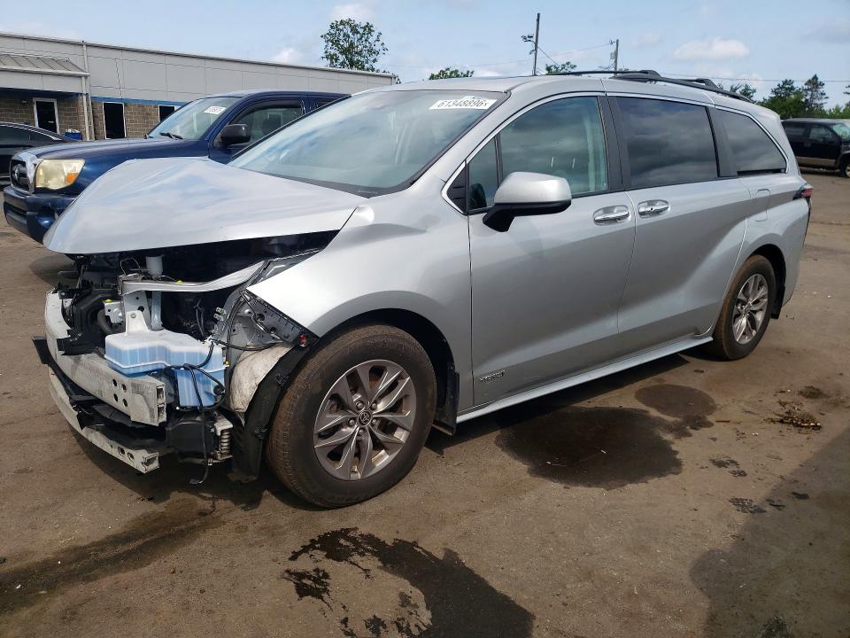 Продаж на аукціоні авто 2021 Toyota Sienna, vin: 5TDJSKFC5MS028388, номер лоту: 61348896