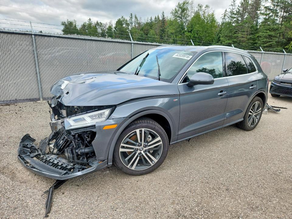 2020 Audi Q5 მანქანა იყიდება აუქციონზე, vin: WA1ENAFY8L2019618, აუქციონის ნომერი: 62039916