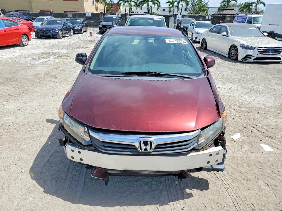 Aukcja sprzedaży 2012 Honda Civic, vin: 19XFB2F55CE085724, numer aukcji: 60712376