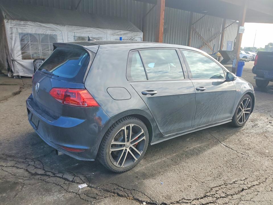 2017 Volkswagen Gti მანქანა იყიდება აუქციონზე, vin: 3VW547AU9HM002212, აუქციონის ნომერი: 62513706