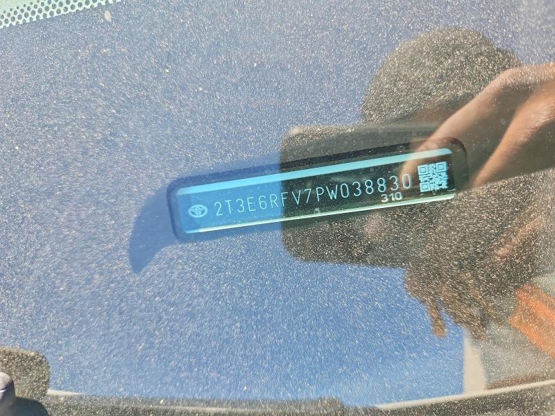 Продажа на аукционе авто 2023 Toyota Rav4, vin: 2T3E6RFV7PW038830, номер лота: 61741086