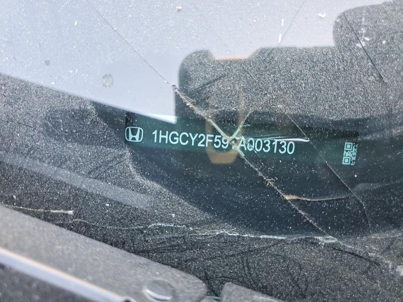 2026 Honda Accord მანქანა იყიდება აუქციონზე, vin: 1HGCY2F59TA003130, აუქციონის ნომერი: 60036976