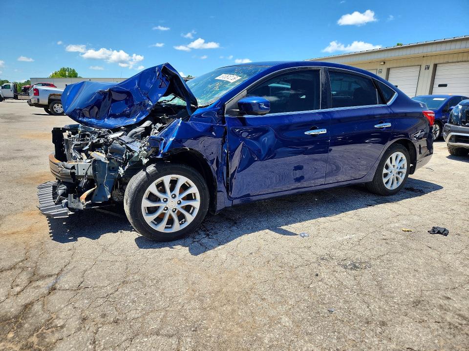 61061216 :رقم المزاد ، 3N1AB7AP0KY332146 vin ، 2019 Nissan Sentra مزاد بيع
