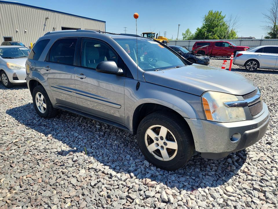2005 Chevrolet Equinox მანქანა იყიდება აუქციონზე, vin: 2CNDL63F656083035, აუქციონის ნომერი: 60051746