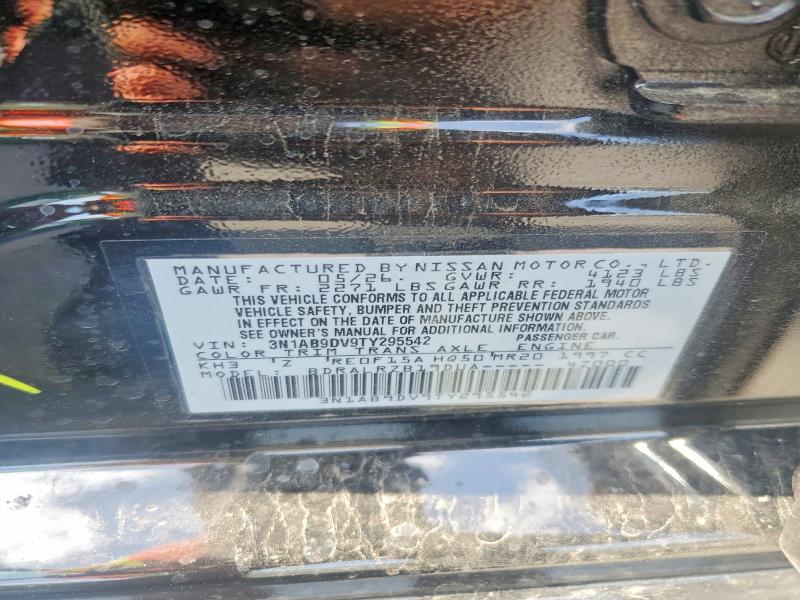 Aukcja sprzedaży 2026 Nissan Sentra, vin: 3N1AB9DV9TY295542, numer aukcji: 59893996