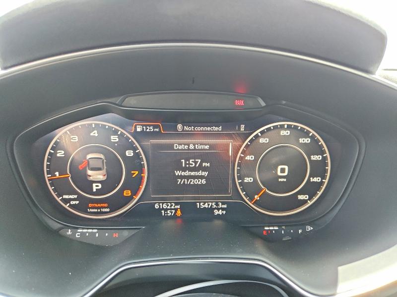 Aukcja sprzedaży 2016 Audi Tt, vin: TRUT5CFV6G1027779, numer aukcji: 57556816