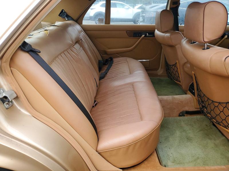 1986 Mercedes-benz 560 მანქანა იყიდება აუქციონზე, vin: WDBCA39D2GA249775, აუქციონის ნომერი: 60707946