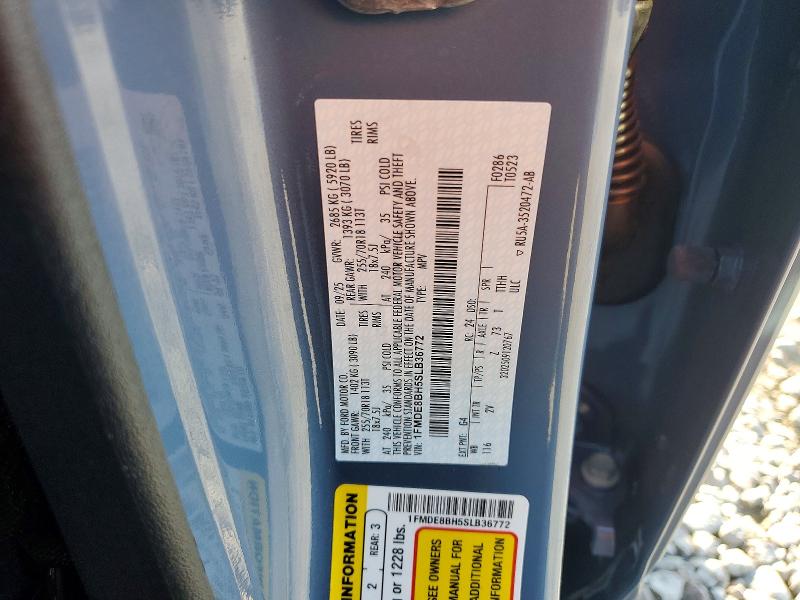 2025 Ford Bronco მანქანა იყიდება აუქციონზე, vin: 1FMDE8BH5SLB36772, აუქციონის ნომერი: 61817956