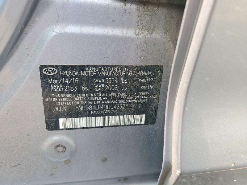 Aukcja sprzedaży 2017 Hyundai Elantra, vin: 5NPD84LF4HH042624, numer aukcji: 63291856