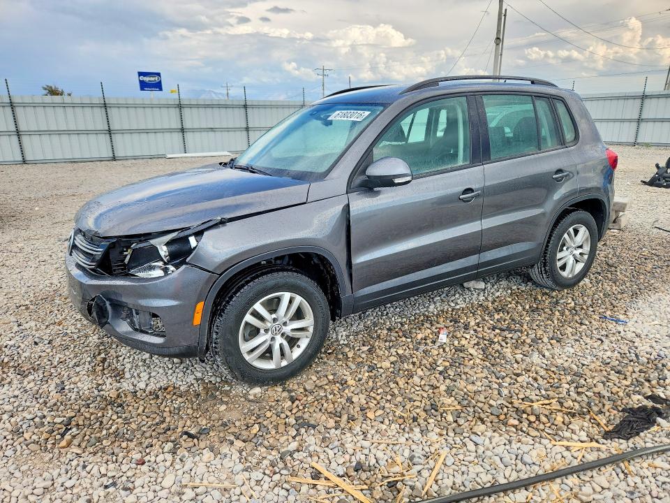 Auction sale of the 2016 Volkswagen Tiguan, vin: WVGAV7AX6GW593649, lot number: 61803016