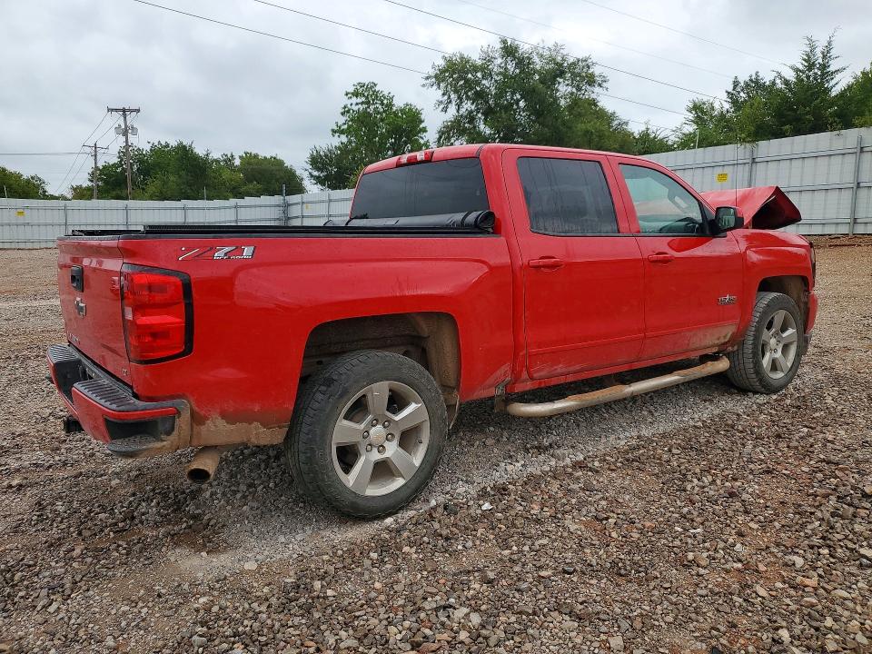 Продаж на аукціоні авто 2018 Chevrolet Silverado, vin: 3GCUKREC5JG587070, номер лоту: 62481256