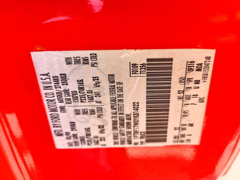 Aukcja sprzedaży 2000 Ford F150, vin: 1FTRF17W0YKB14022, numer aukcji: 61775976