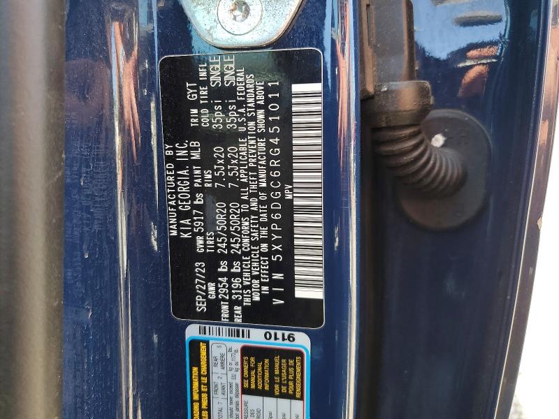Aukcja sprzedaży 2024 Kia Telluride, vin: 5XYP6DGC6RG451011, numer aukcji: 60070406