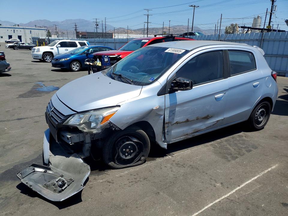 Auction sale of the 2021 Mitsubishi Mirage, vin: ML32AUHJ9MH013379, lot number: 61999806