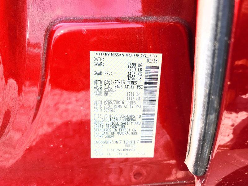 Aukcja sprzedaży 2018 Nissan Frontier, vin: 1N6DD0ER5JN732817, numer aukcji: 60575486