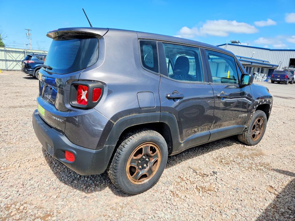 59321286 :رقم المزاد ، ZACCJBAT1GPC79140 vin ، 2016 Jeep Renegade مزاد بيع