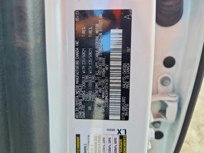2023 Lexus Rx 350h მანქანა იყიდება აუქციონზე, vin: 2T2BBMCA9PC014361, აუქციონის ნომერი: 62965076