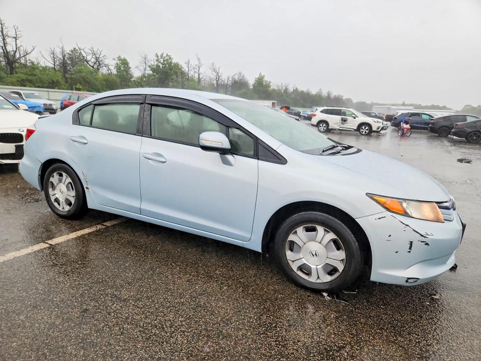 Aukcja sprzedaży 2012 Honda Civic, vin: JHMFB4F20CS006375, numer aukcji: 59766046