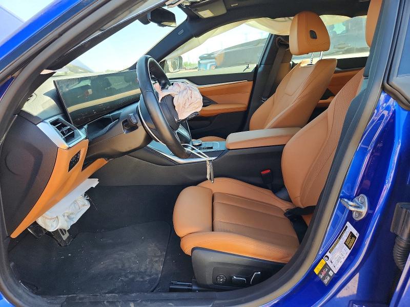 Aukcja sprzedaży 2024 Bmw I4, vin: WBY83FB01RFS74262, numer aukcji: 62583156