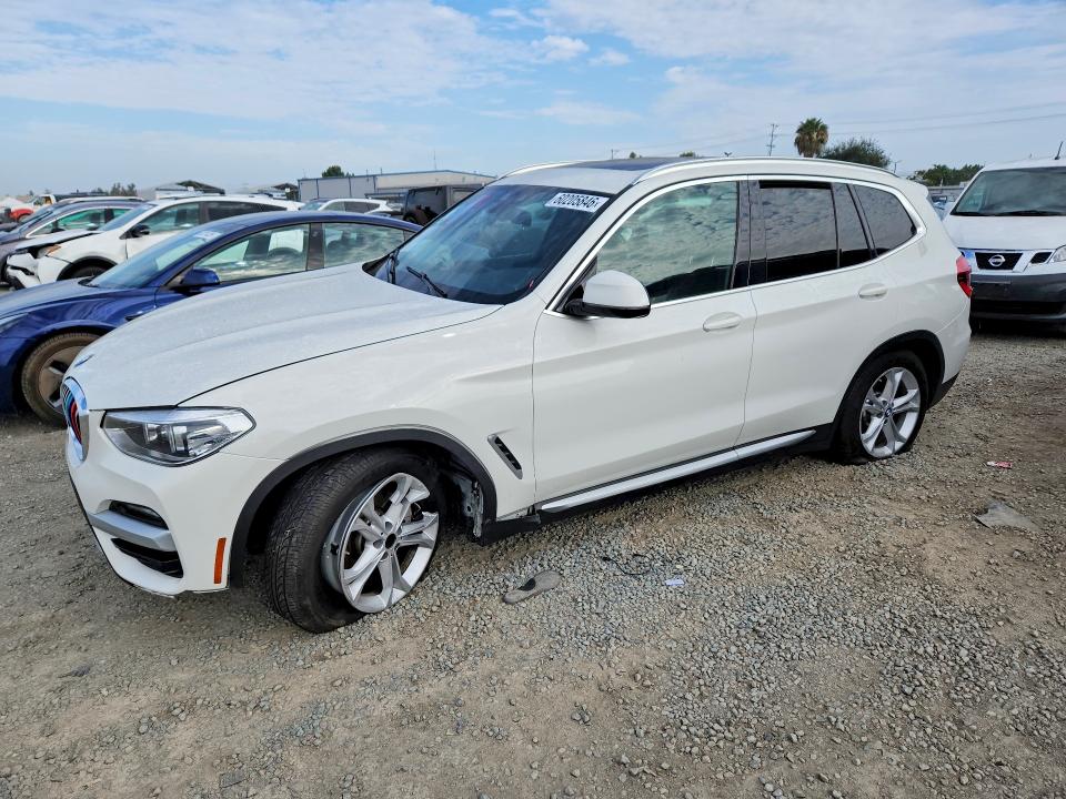 60205846 :رقم المزاد ، 5UXTY5C04LLT35553 vin ، 2020 Bmw X3 مزاد بيع