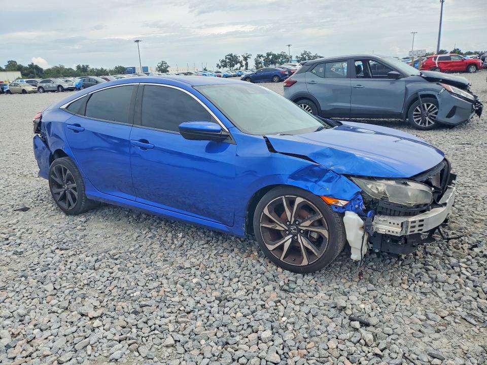 63595026 :رقم المزاد ، 2HGFC2F85LH601982 vin ، 2020 Honda Civic مزاد بيع