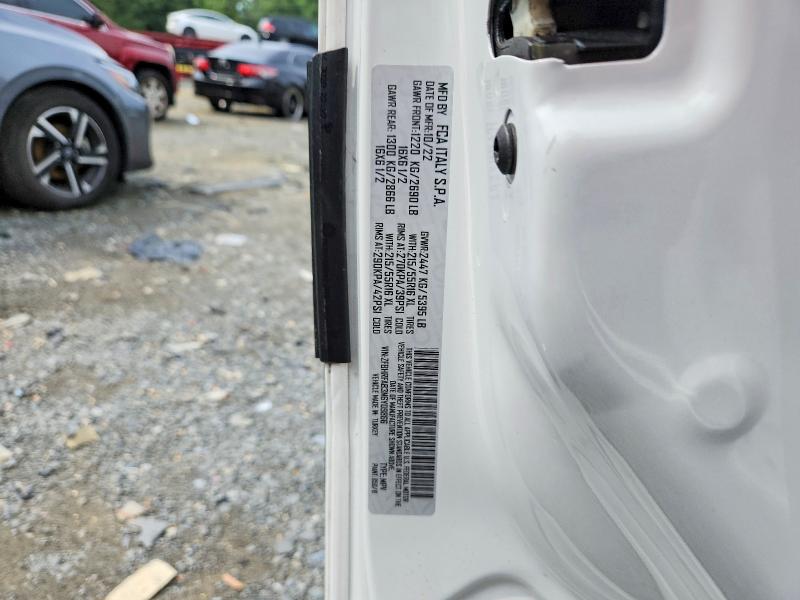 60216346 :رقم المزاد ، ZFBHRFAB3N6Y09866 vin ، 2022 Ram Promaster City مزاد بيع