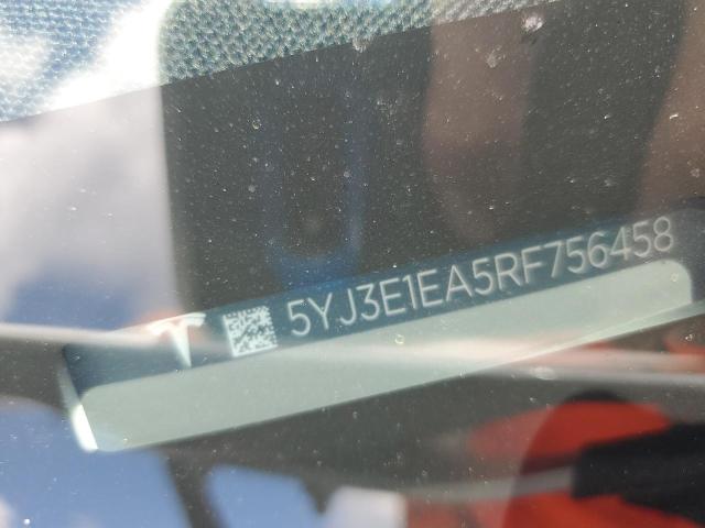 Aukcja sprzedaży 2024 Tesla Model 3, vin: 5YJ3E1EA5RF756458, numer aukcji: 59292656