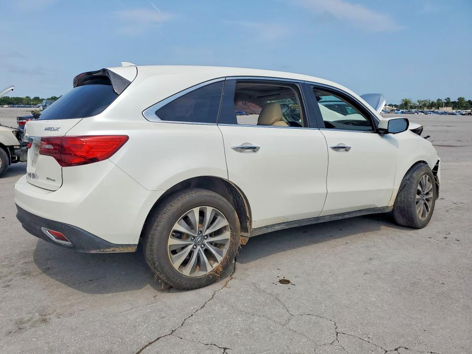 62486866 :رقم المزاد ، 5FRYD4H45EB026008 vin ، 2014 Acura Mdx مزاد بيع