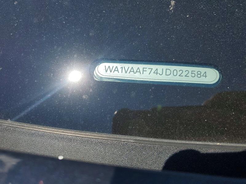 60624166 :رقم المزاد ، WA1VAAF74JD022584 vin ، 2018 Audi Q7 مزاد بيع