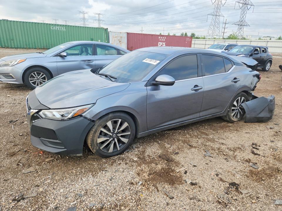 62786176 :رقم المزاد ، 3N1AB8CV1PY250774 vin ، 2023 Nissan Sentra مزاد بيع