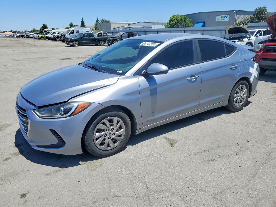 2017 Hyundai Elantra მანქანა იყიდება აუქციონზე, vin: 5NPD74LF6HH152495, აუქციონის ნომერი: 61149966