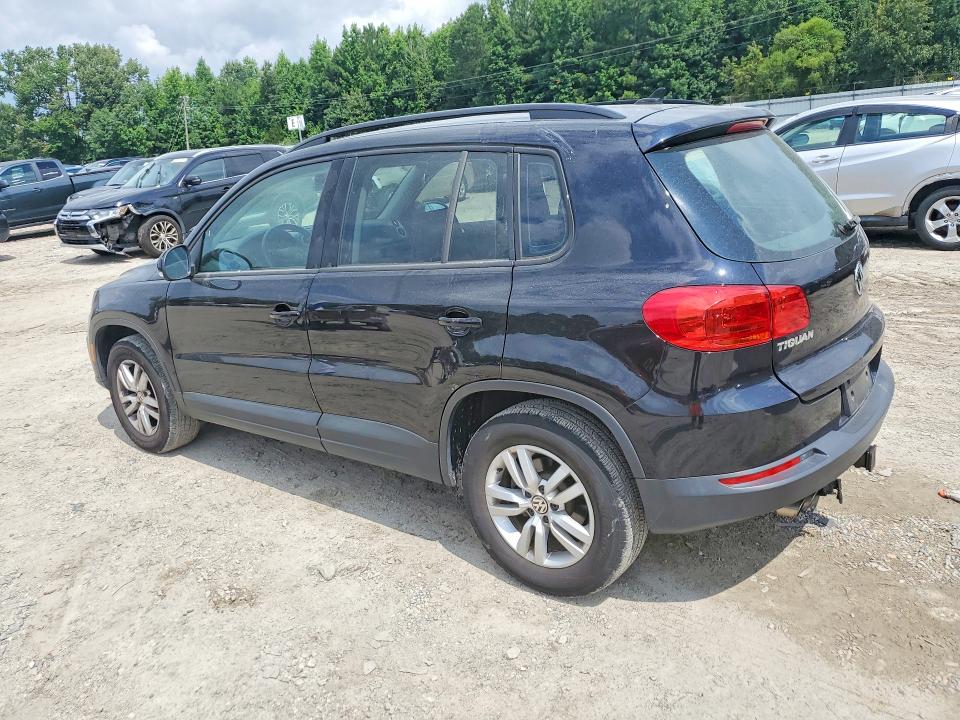 2017 Volkswagen Tiguan მანქანა იყიდება აუქციონზე, vin: WVGBV7AX2HK003802, აუქციონის ნომერი: 60428906