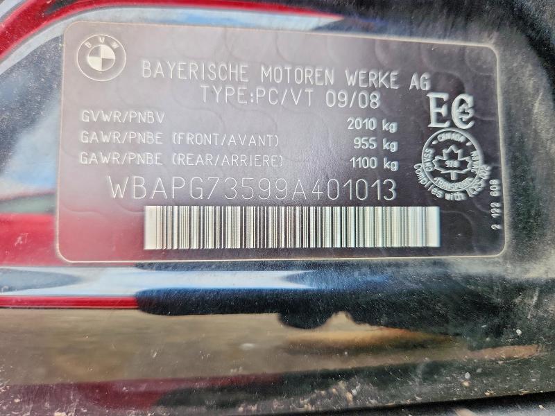 Aukcja sprzedaży 2009 Bmw 323, vin: WBAPG73599A401013, numer aukcji: 58728756