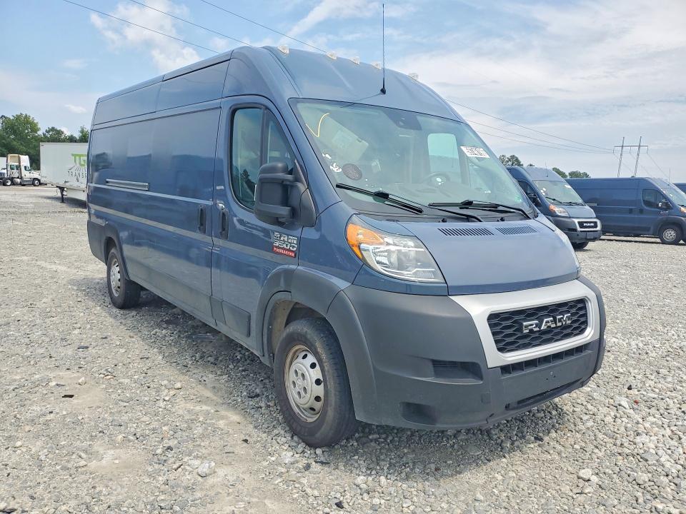 2021 Ram Promaster 3500 მანქანა იყიდება აუქციონზე, vin: 3C6MRVJG3ME540799, აუქციონის ნომერი: 59746196
