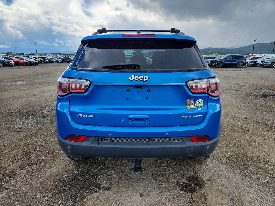 59372176 :رقم المزاد ، 3C4NJDAB9HT640409 vin ، 2017 Jeep Compass مزاد بيع
