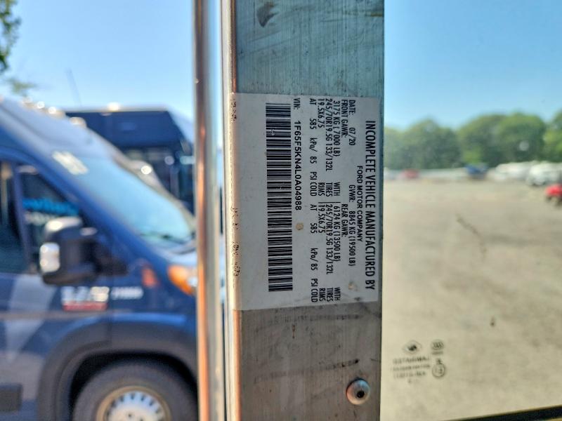 Продаж на аукціоні авто 2020 Ford F59, vin: 1F65F5KN4L0A04988, номер лоту: 57961976