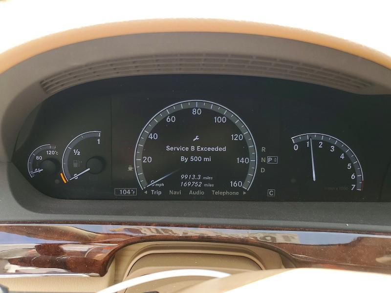 60372786 :رقم المزاد ، WDDNG8GB6AA350287 vin ، 2010 Mercedes-benz S مزاد بيع