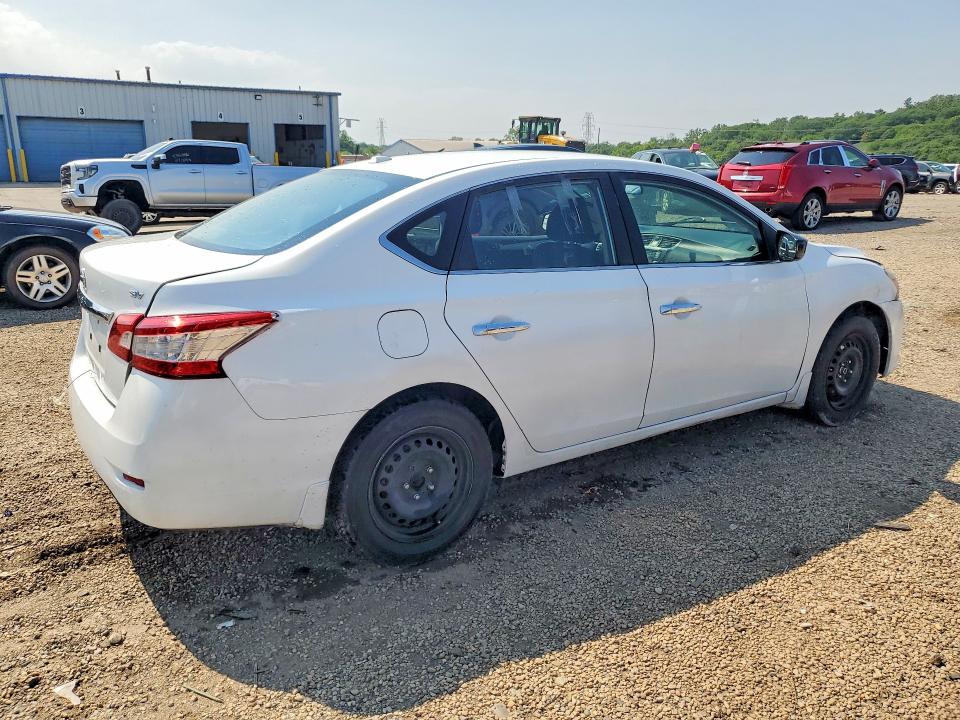 59905186 :رقم المزاد ، 3N1AB7APXFY262676 vin ، 2015 Nissan Sentra مزاد بيع