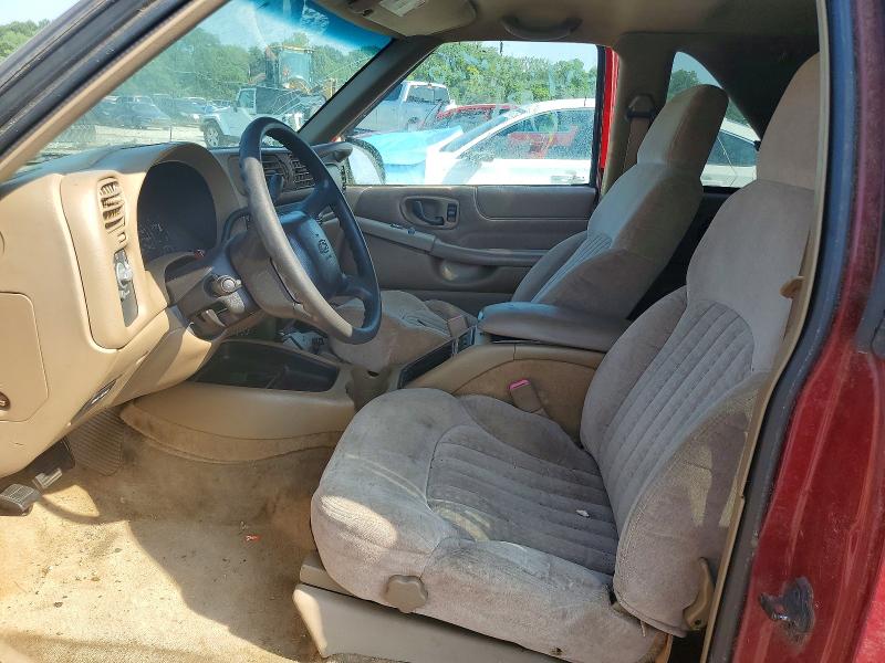 59258746 :رقم المزاد ، 1GNCS18W11K169995 vin ، 2001 Chevrolet Blazer مزاد بيع